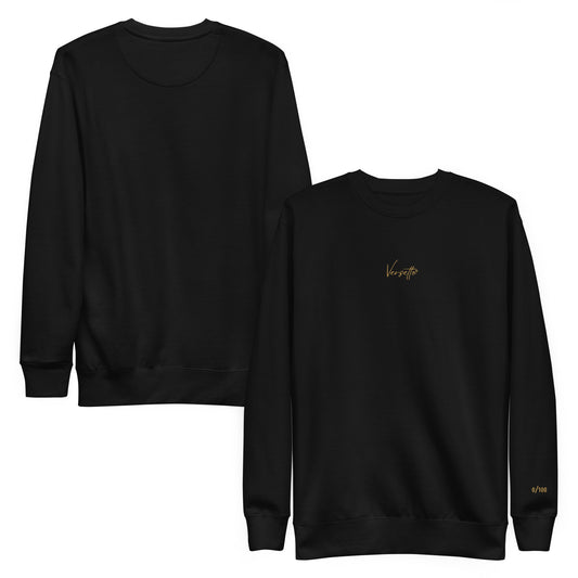 Sudadera Clásica Versetto® Limited Edition Black