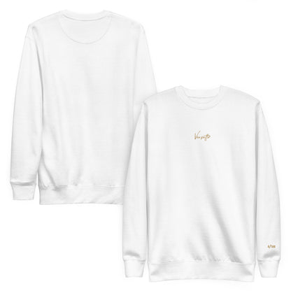 Sudadera Clásica Versetto® Limited Edition White